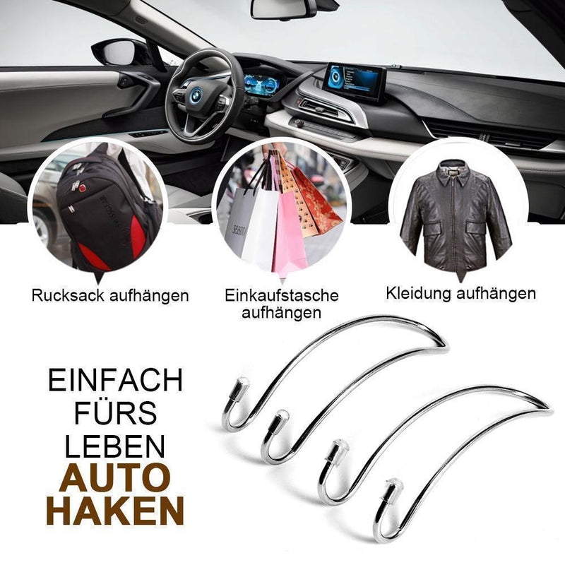 Autositz Haken Innenraum Handtuchhalter 4 Stück - hallohaus