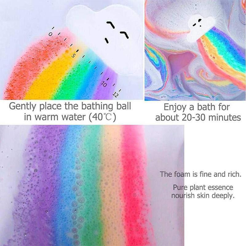 Rainbow Bath Bomb