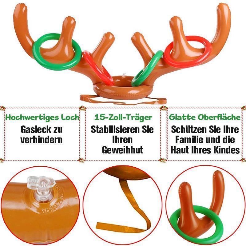 Weihnachtsren-Geweih Ringe-Werfen Spielzeug