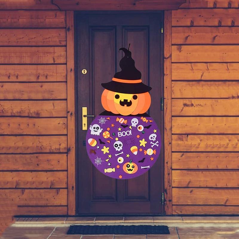 🎃 FRÜHER HALLOWEEN-VERKAUF🎃 Kinder Halloween DIY Filz Kürbis Handwerk